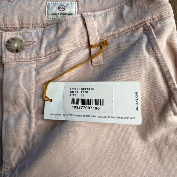 NWT The Caden Tailored Trousers by Adriano Goldschmied in Pastel Pink!! Gorgeous - Picture 3 of 12